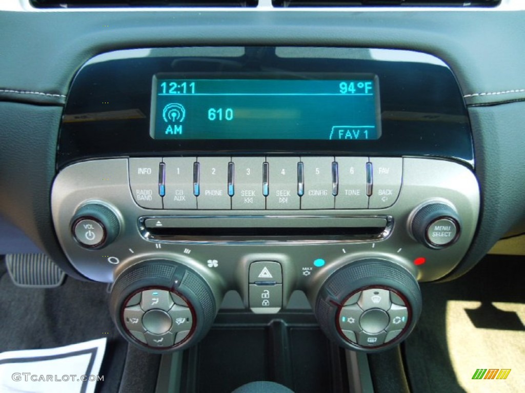 2012 Chevrolet Camaro LT Coupe Audio System Photo #67634319