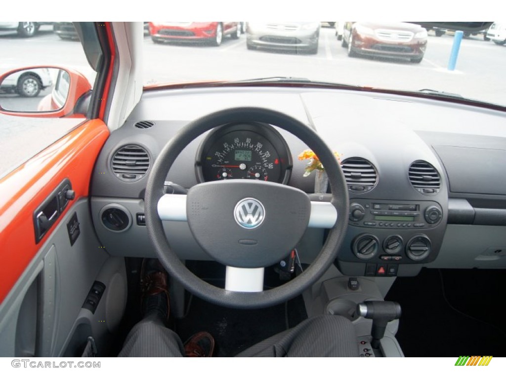 2003 New Beetle GLS Coupe - Sundown Orange / Black photo #23