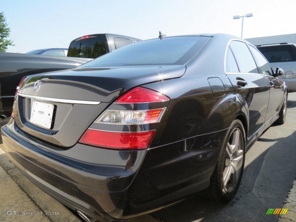 2008 S 550 Sedan - Black / Black photo #3