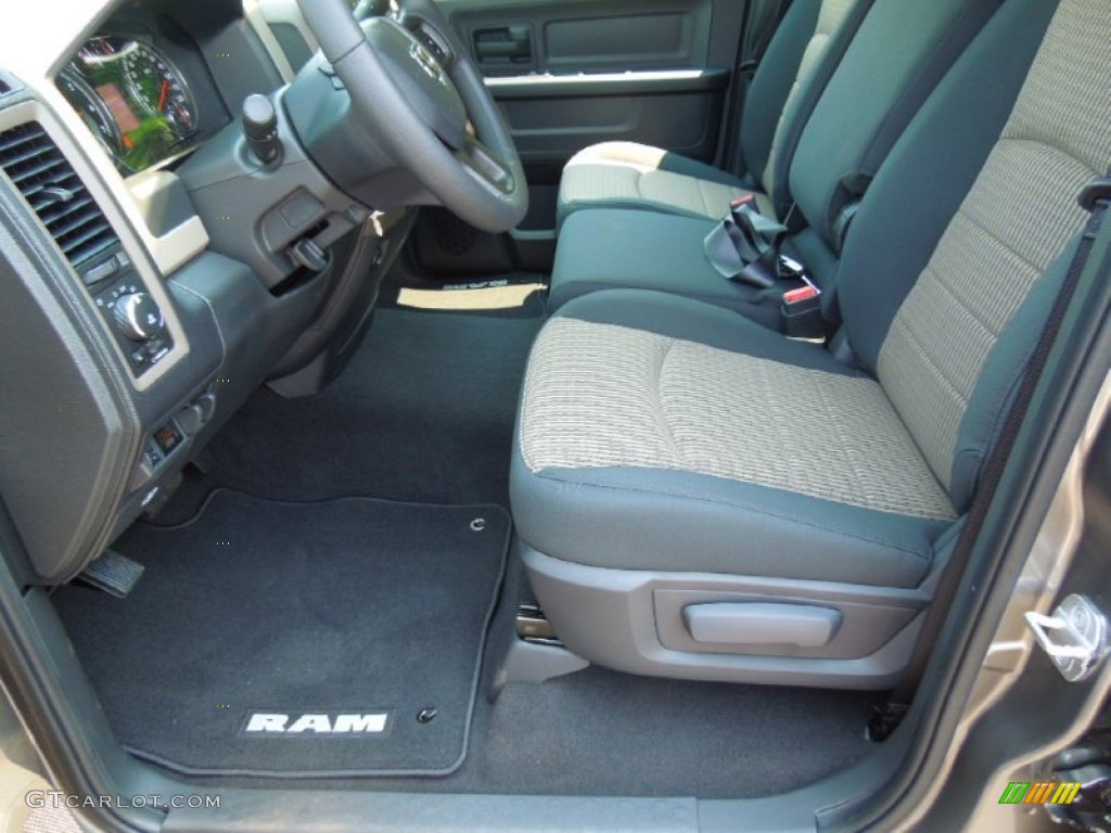 2012 Ram 1500 Express Quad Cab - Mineral Gray Metallic / Dark Slate Gray/Medium Graystone photo #8