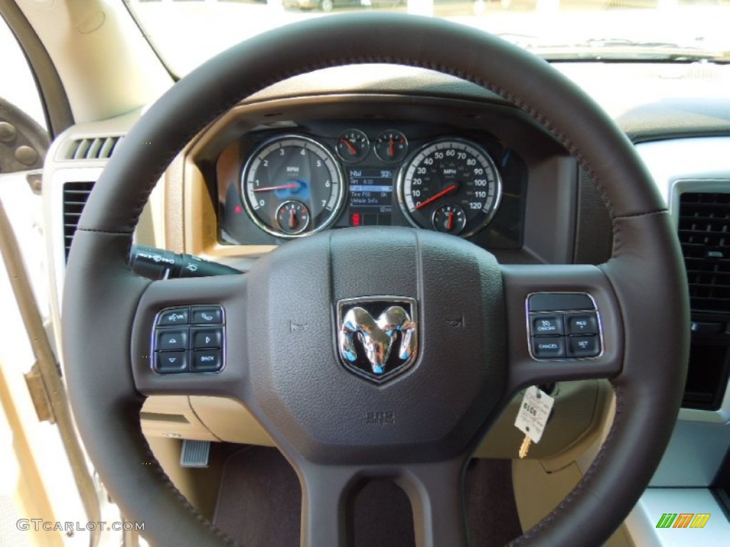 2012 Dodge Ram 1500 Big Horn Crew Cab Steering Wheel Photos