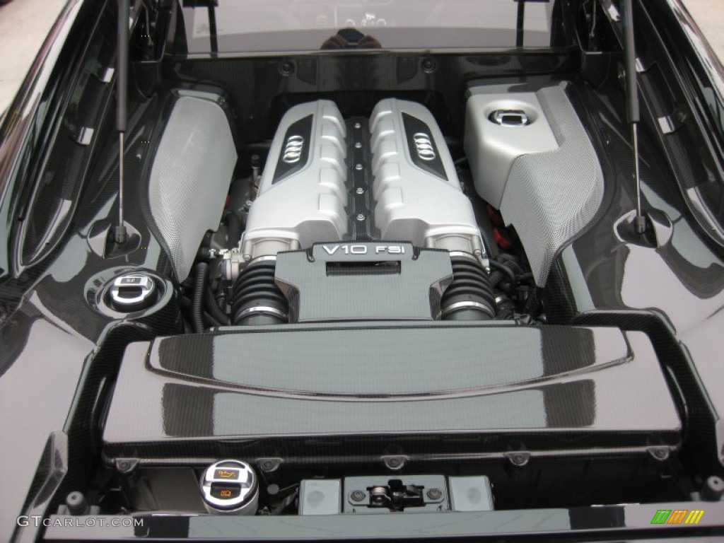 2010 Audi R8 5.2 FSI quattro 5.2 Liter FSI DOHC 40-Valve VVT V10 Engine Photo #67636167