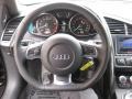 2010 Audi R8 Fine Nappa Black Leather Interior Steering Wheel Photo
