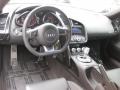 Fine Nappa Black Leather Dashboard Photo for 2010 Audi R8 #67636260