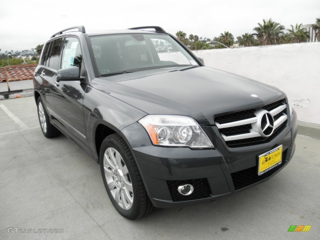 2012 GLK 350 - Steel Grey Metallic / Black photo #1