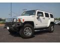 Birch White 2006 Hummer H3 Standard H3 Model Exterior