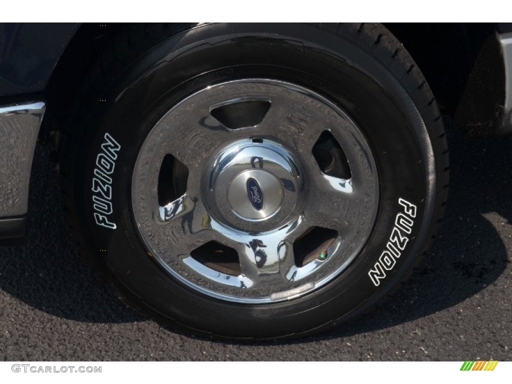 2005 F150 XLT SuperCrew - Medium Wedgewood Blue Metallic / Medium Flint Grey photo #9