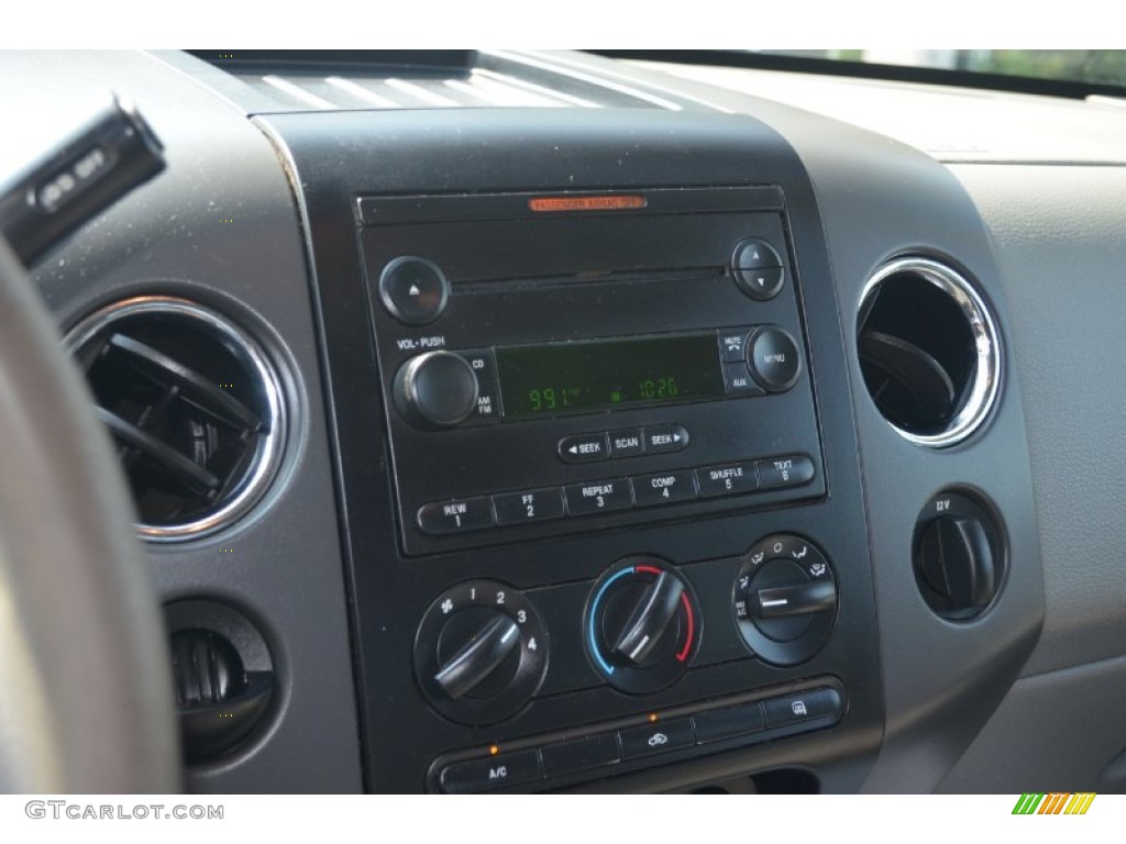 2005 F150 XLT SuperCrew - Medium Wedgewood Blue Metallic / Medium Flint Grey photo #25
