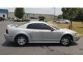 2000 Silver Metallic Ford Mustang V6 Coupe  photo #4