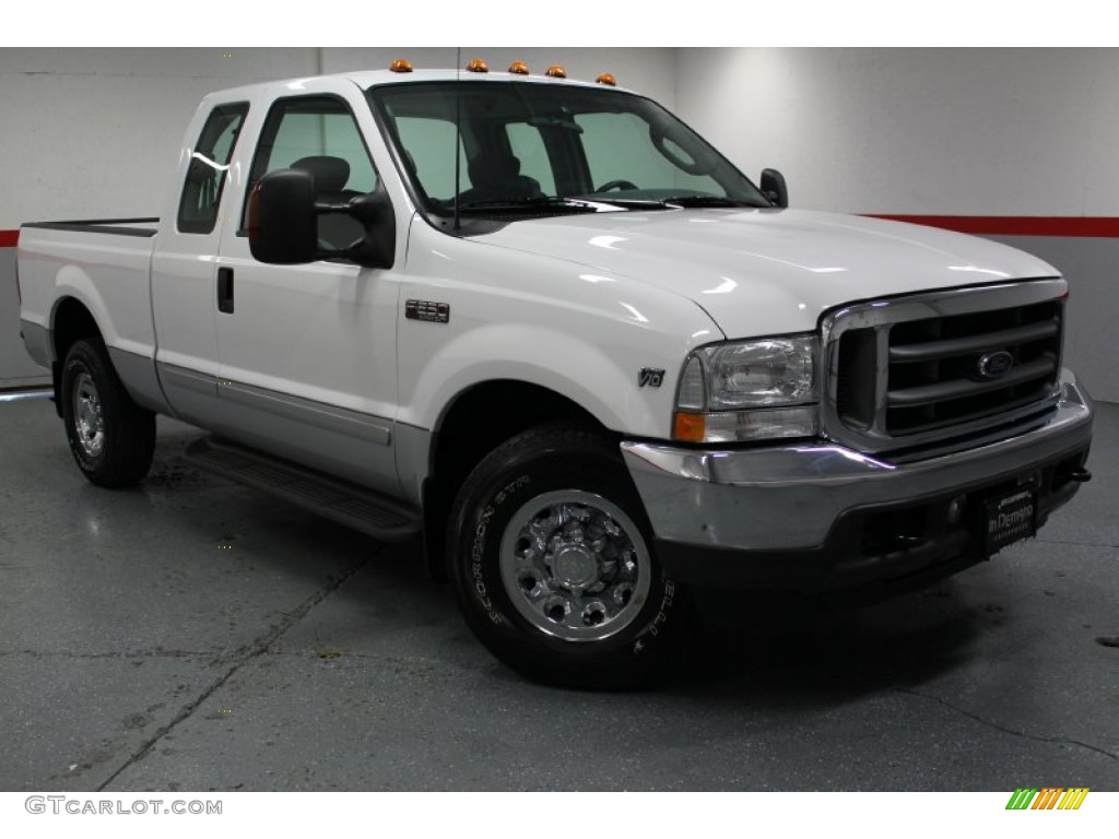 Oxford White 2003 Ford F250 Super Duty XLT SuperCab Exterior Photo #67641291