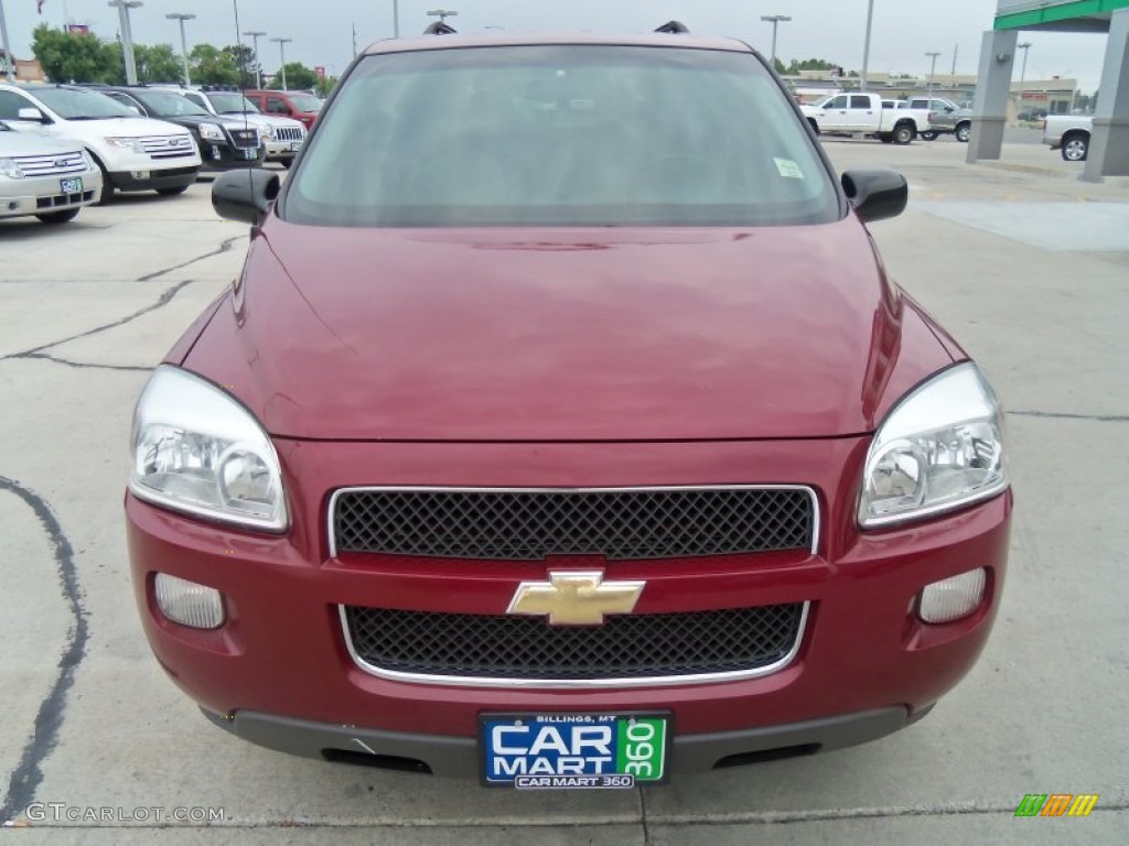 2005 Uplander LS - Sport Red Metallic / Medium Gray photo #2