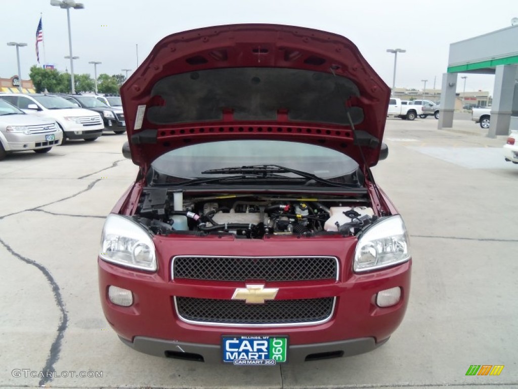 2005 Uplander LS - Sport Red Metallic / Medium Gray photo #3
