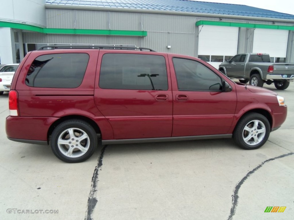 2005 Uplander LS - Sport Red Metallic / Medium Gray photo #28