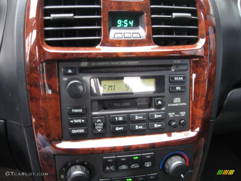 2003 Sonata GLS V6 - Brilliant Silver Metallic / Grey photo #3