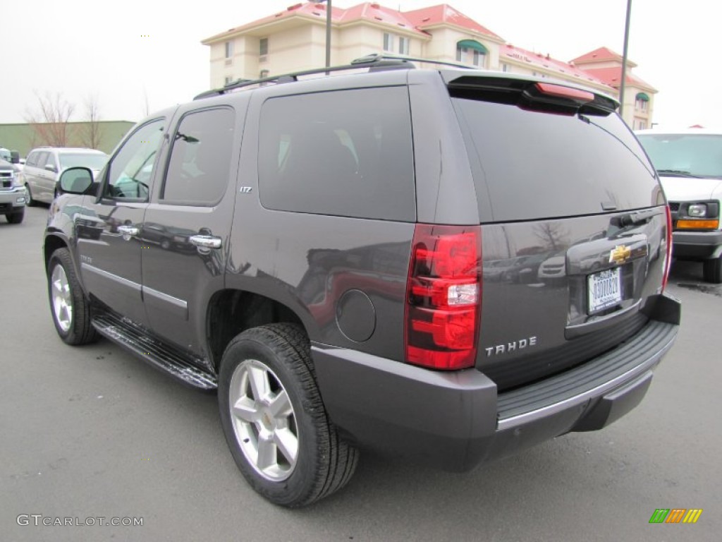 2011 Tahoe LTZ 4x4 - Taupe Gray Metallic / Ebony photo #5