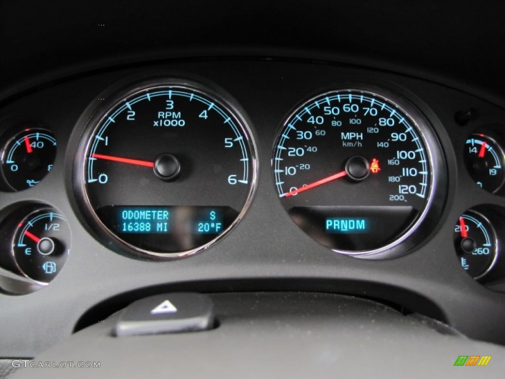 2011 Tahoe LTZ 4x4 - Taupe Gray Metallic / Ebony photo #10