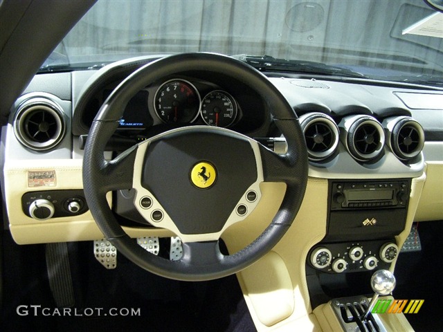 2005 Ferrari 612 Scaglietti Standard 612 Scaglietti Model Ivory Dashboard Photo #67644