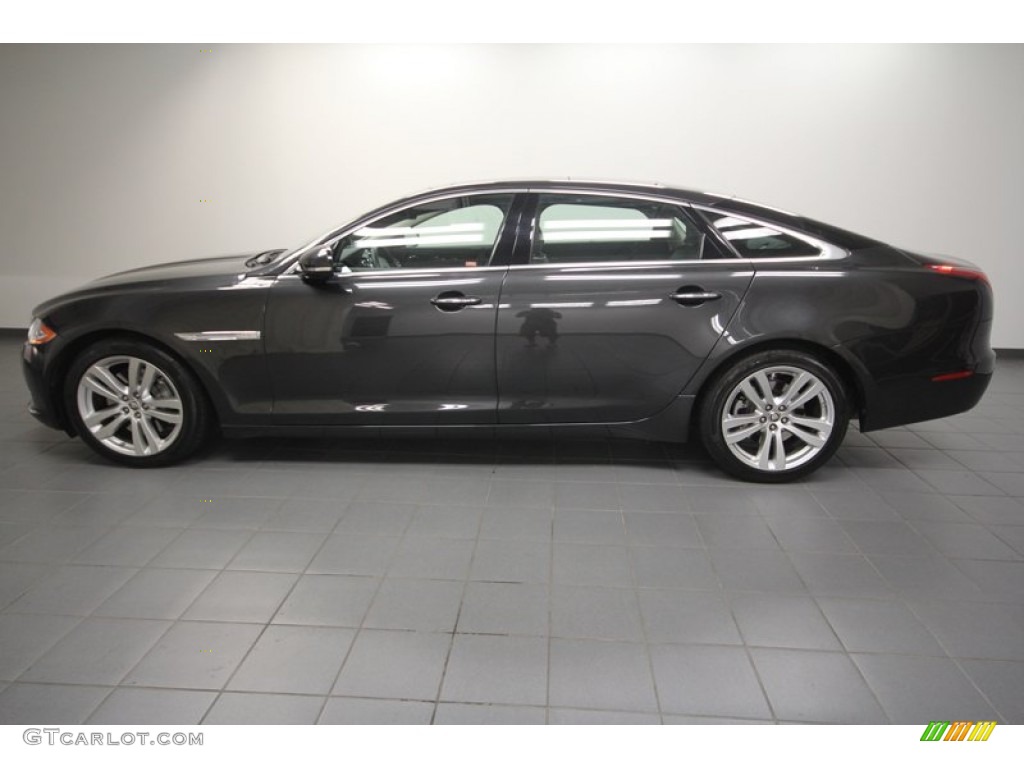 Stratus Grey Metallic 2011 Jaguar XJ XJL Exterior Photo #67643394