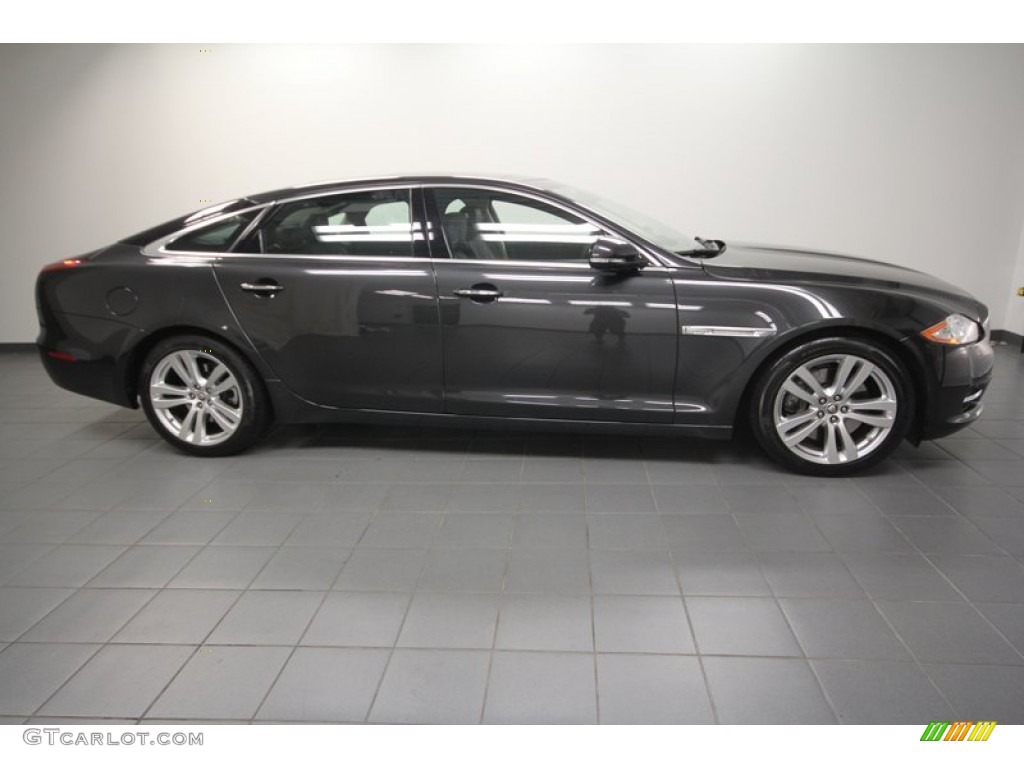 Stratus Grey Metallic 2011 Jaguar XJ XJL Exterior Photo #67643409