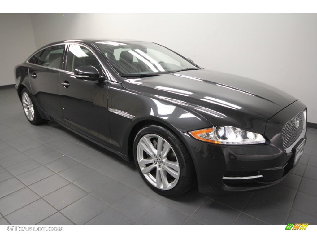 Stratus Grey Metallic 2011 Jaguar XJ XJL Exterior Photo #67643412