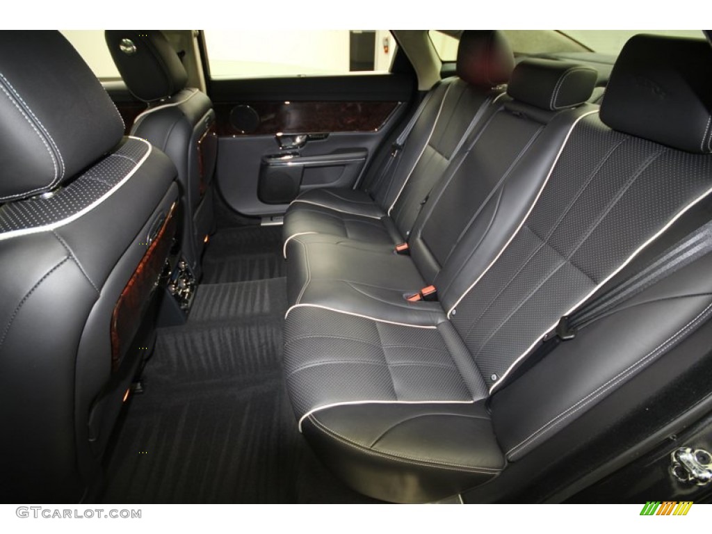 2011 Jaguar XJ XJL Rear Seat Photo #67643430