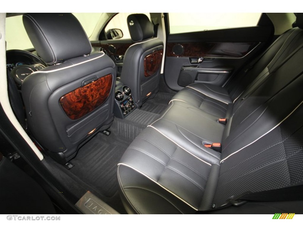 2011 Jaguar XJ XJL Rear Seat Photo #67643484