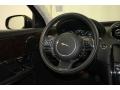 Jet Black/Ivory Steering Wheel Photo for 2011 Jaguar XJ #67643490