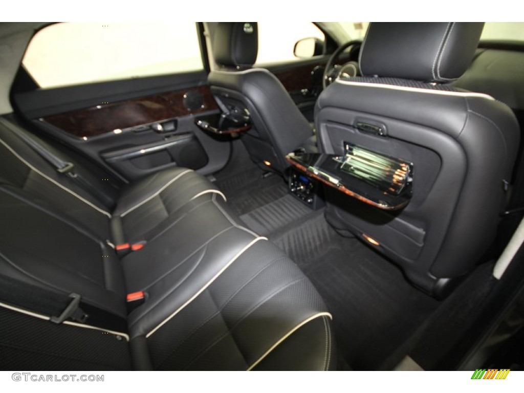 2011 Jaguar XJ XJL Rear Seat Photo #67643514