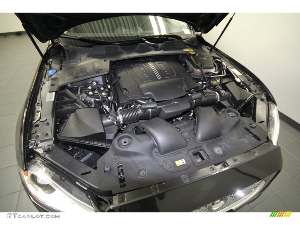 2011 Jaguar XJ XJL 5.0 Liter GDI DOHC 32-Valve VVT V8 Engine Photo #67643535