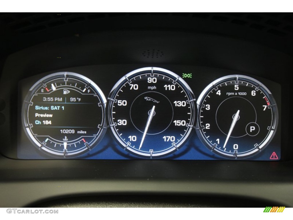 2011 Jaguar XJ XJL Gauges Photo #67643541