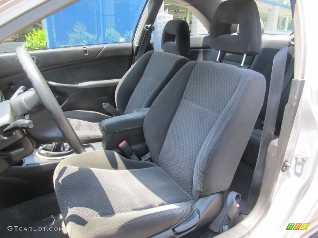 Gray Interior 2005 Honda Civic EX Coupe Photo #67645384