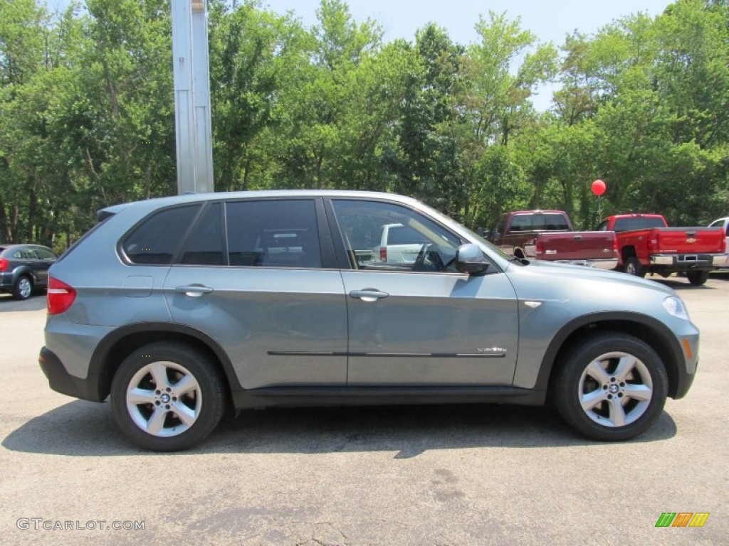 2010 X5 xDrive35d - Mineral Green Metallic / Sand Beige photo #4