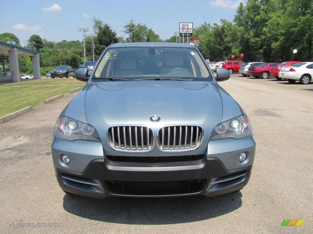 2010 X5 xDrive35d - Mineral Green Metallic / Sand Beige photo #6