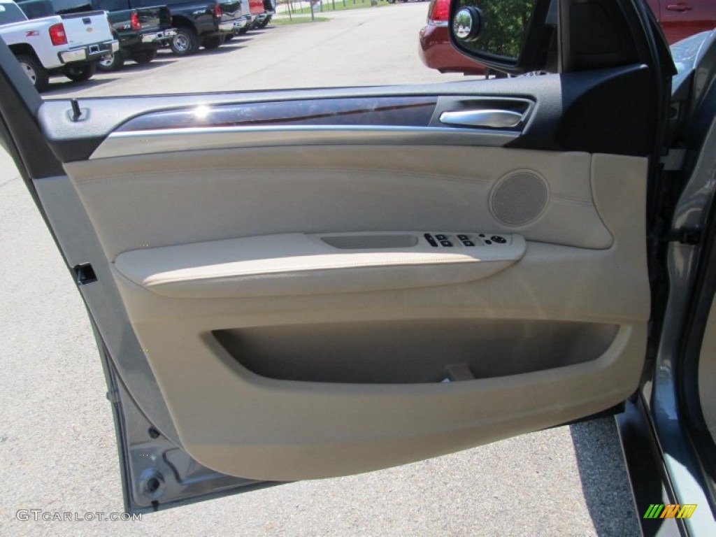 2010 X5 xDrive35d - Mineral Green Metallic / Sand Beige photo #7