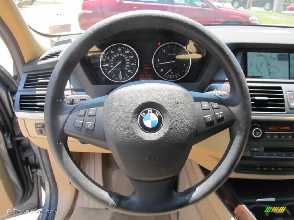 2010 X5 xDrive35d - Mineral Green Metallic / Sand Beige photo #11