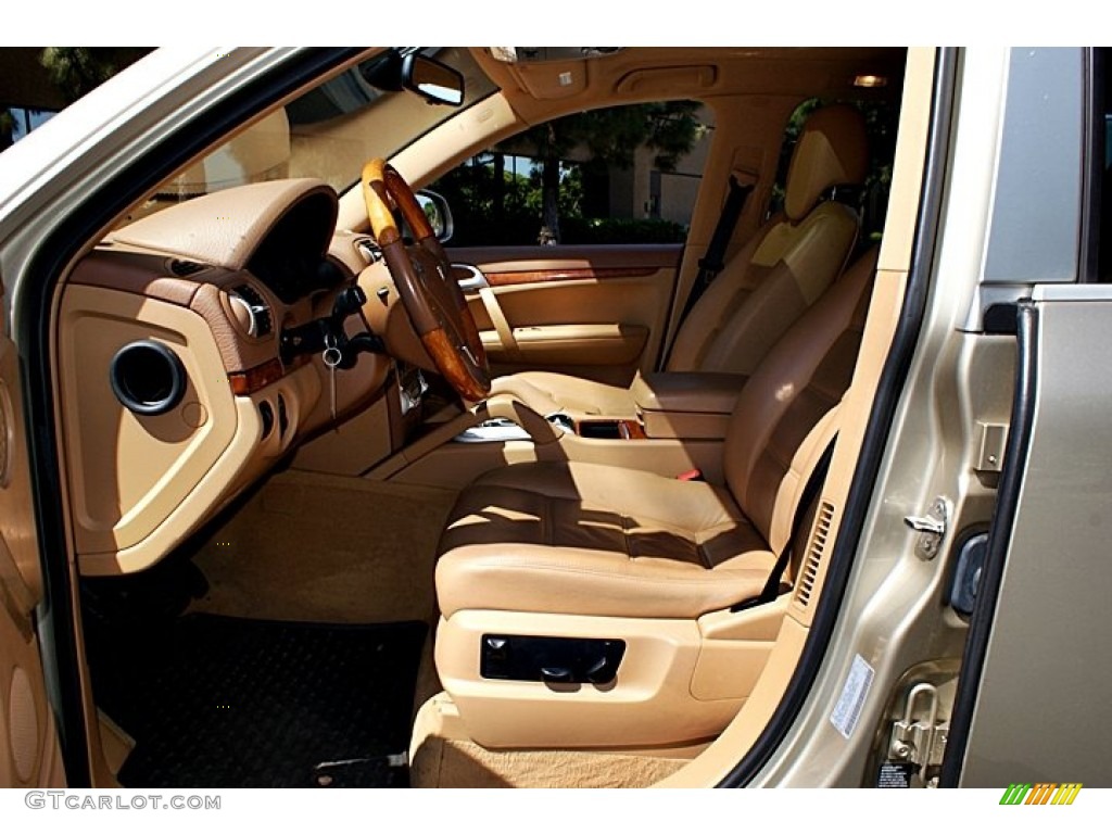 2004 Cayenne Tiptronic - Prosecco Metallic / Havanna/Sand Beige photo #16