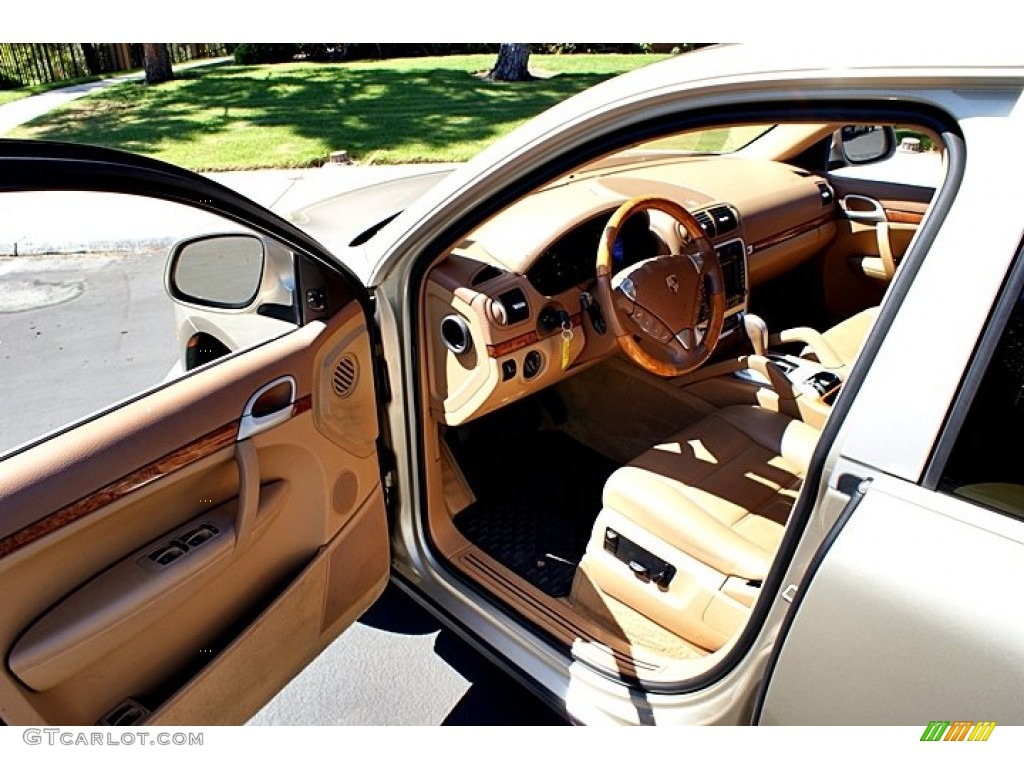 2004 Cayenne Tiptronic - Prosecco Metallic / Havanna/Sand Beige photo #41