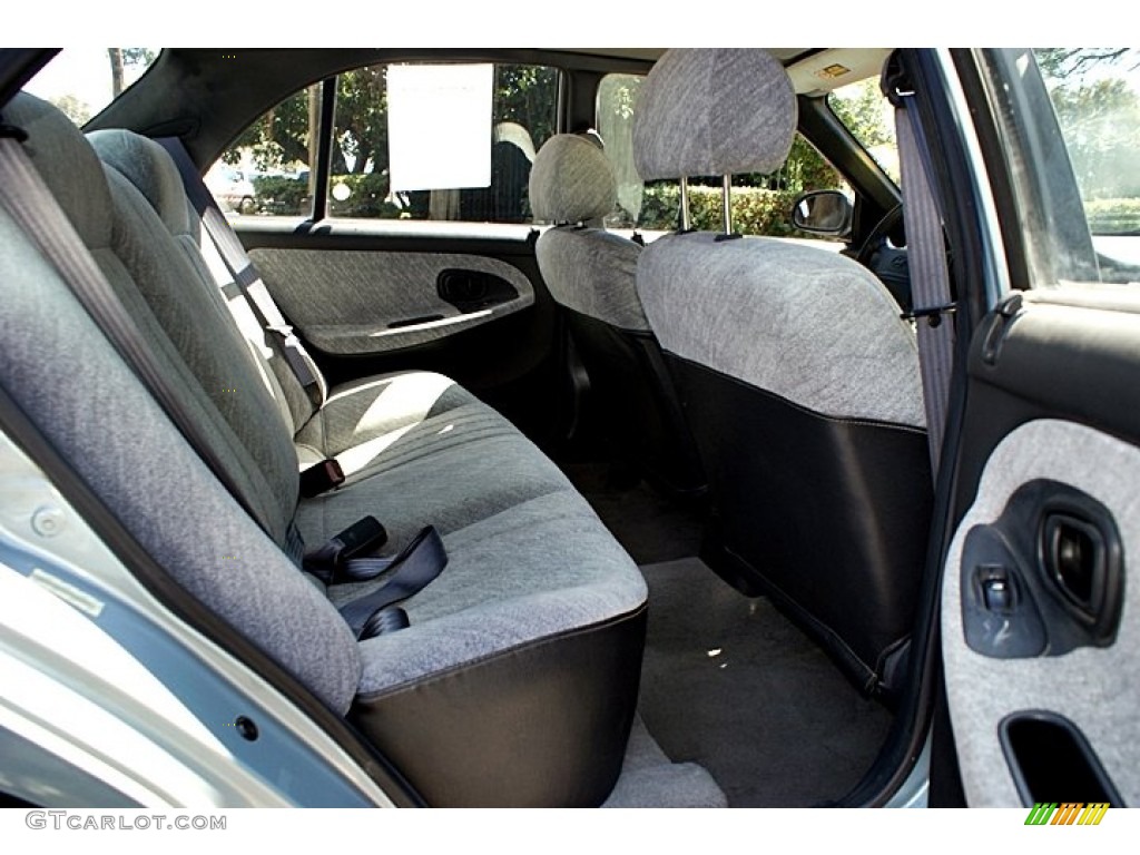 Gray Interior 1997 Hyundai Sonata GL Photo #67646998