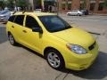 Solar Yellow 2004 Toyota Matrix XR Exterior