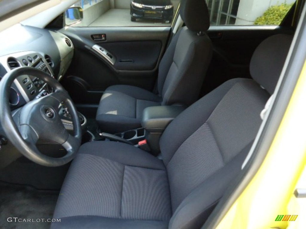 Dark Gray Interior 2004 Toyota Matrix Xr Photo 67647256