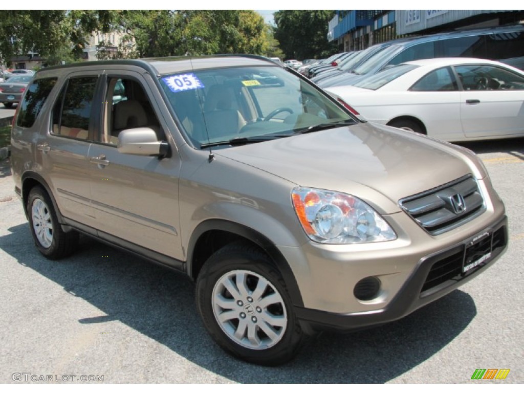 2005 CR-V Special Edition 4WD - Sahara Sand Metallic / Ivory photo #3