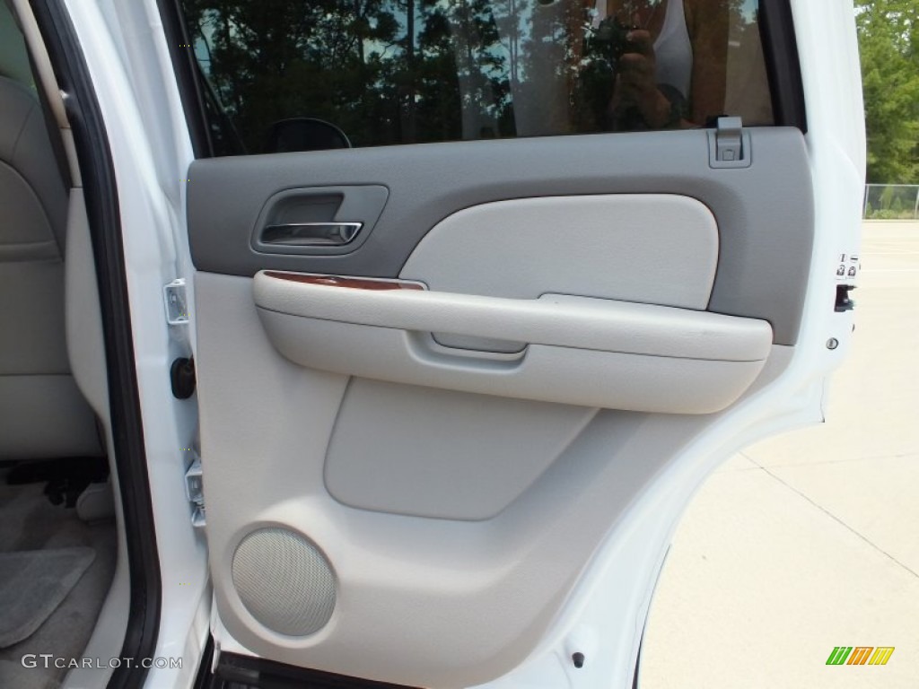 2008 Tahoe Hybrid - Summit White / Light Titanium/Dark Titanium photo #17