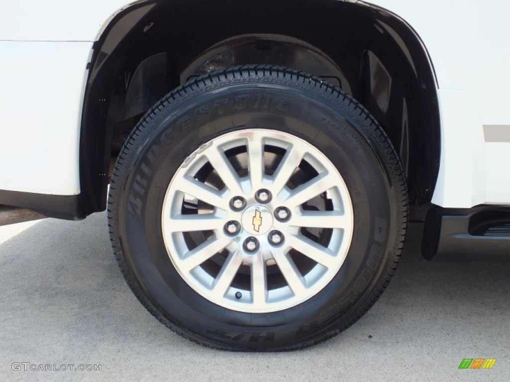 2008 Tahoe Hybrid - Summit White / Light Titanium/Dark Titanium photo #51