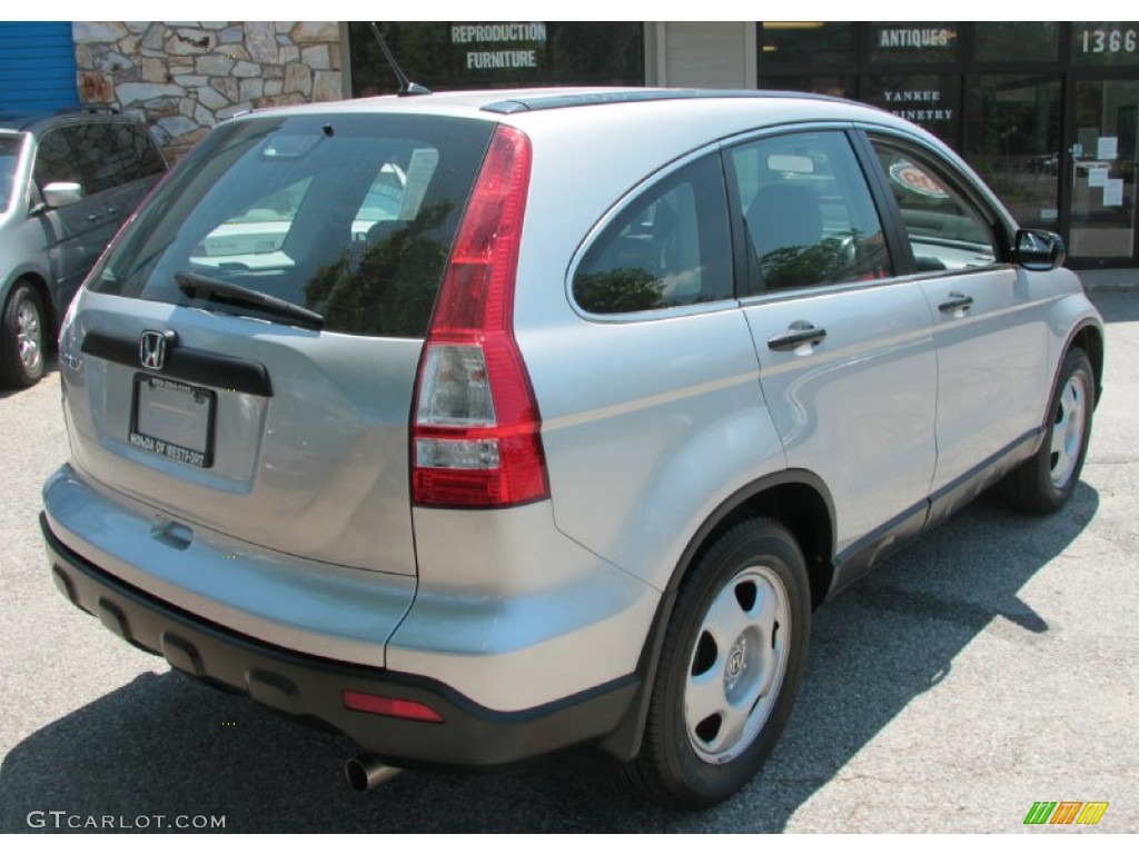 2009 CR-V LX 4WD - Alabaster Silver Metallic / Gray photo #6