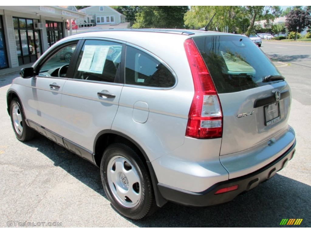 2009 CR-V LX 4WD - Alabaster Silver Metallic / Gray photo #10