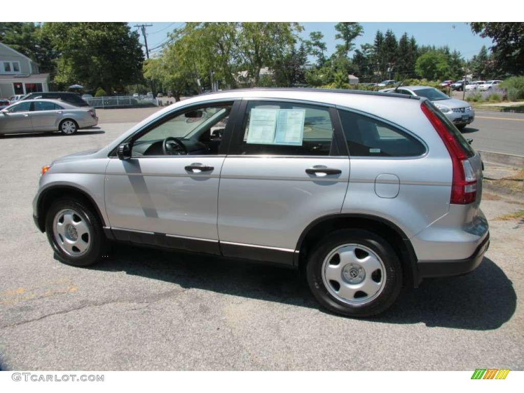2009 CR-V LX 4WD - Alabaster Silver Metallic / Gray photo #11