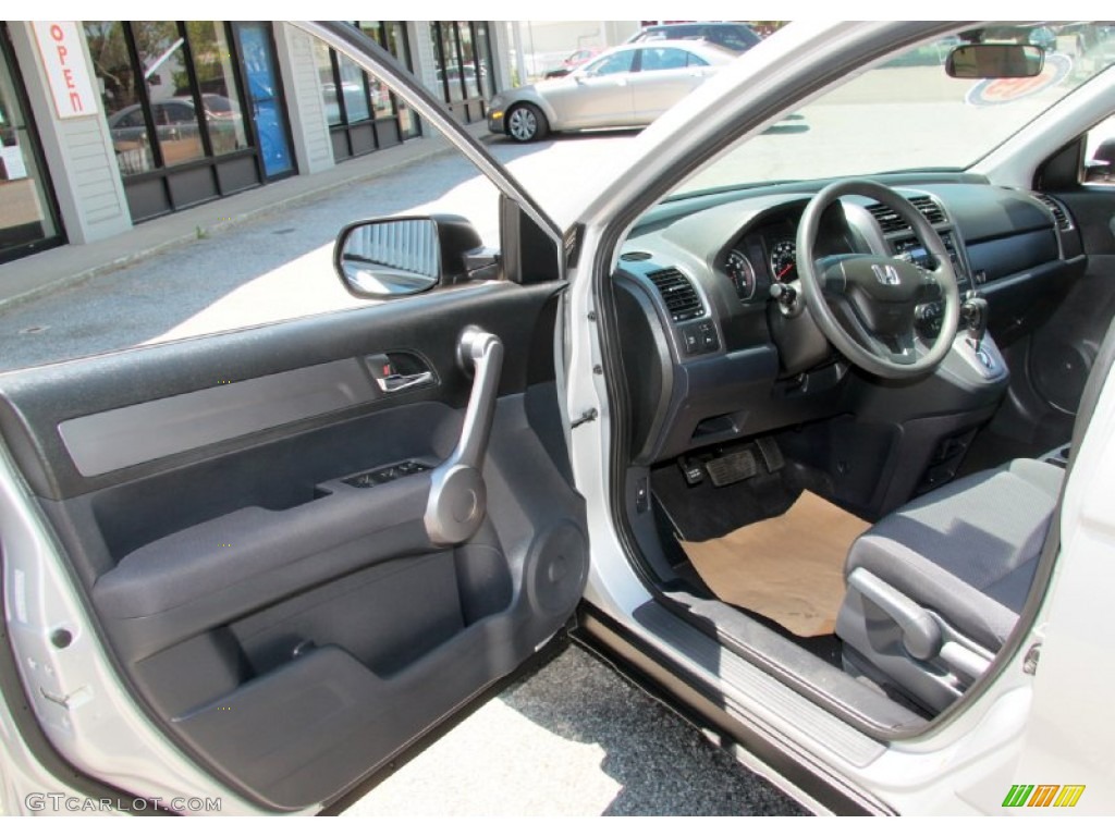 2009 CR-V LX 4WD - Alabaster Silver Metallic / Gray photo #13