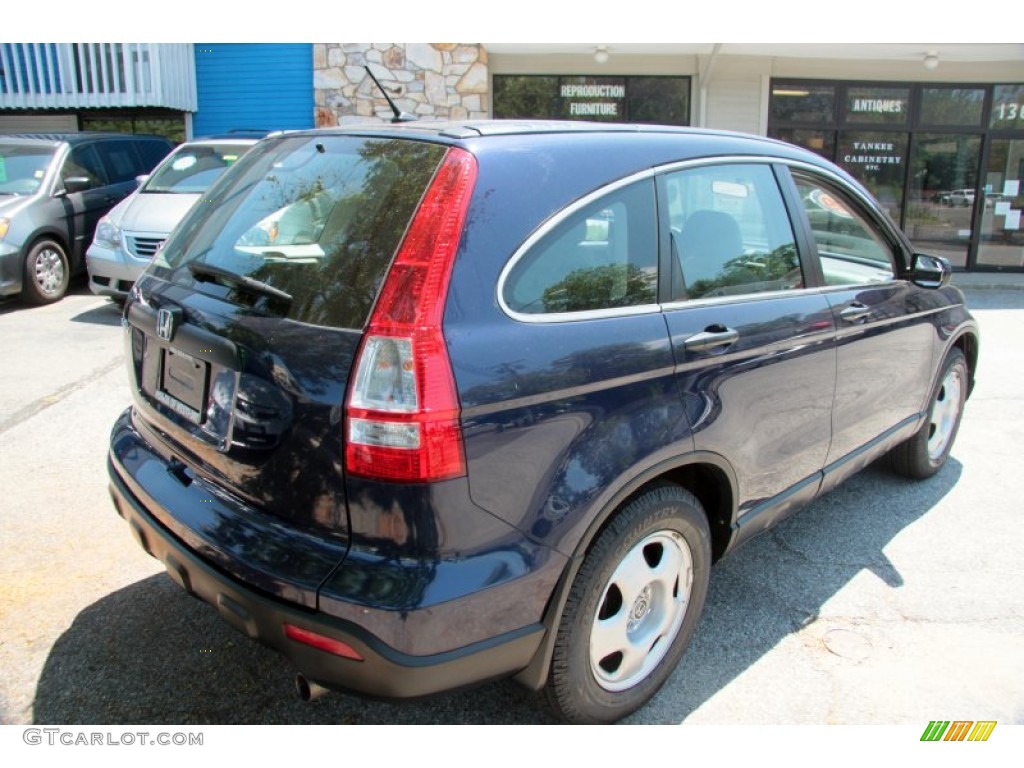 2009 CR-V LX 4WD - Royal Blue Pearl / Gray photo #6