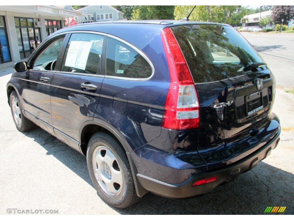 2009 CR-V LX 4WD - Royal Blue Pearl / Gray photo #10