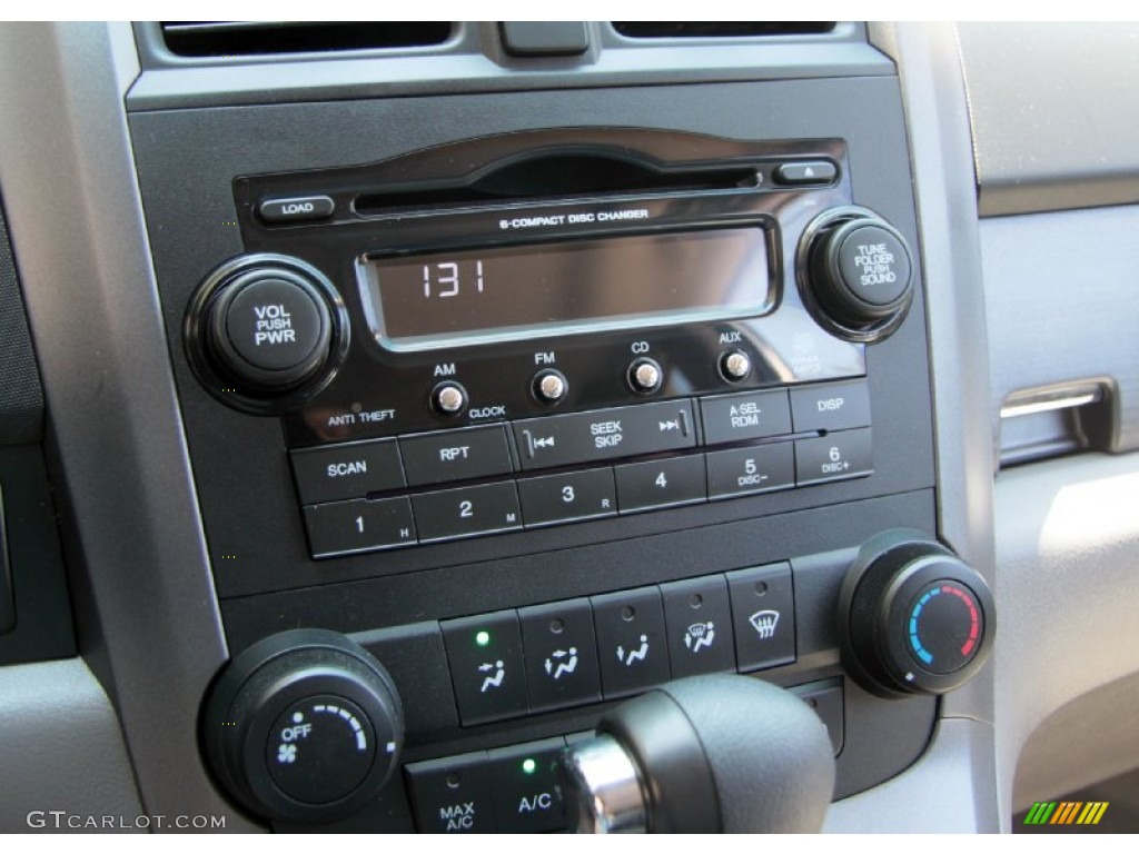 2009 CR-V EX 4WD - Taffeta White / Gray photo #15